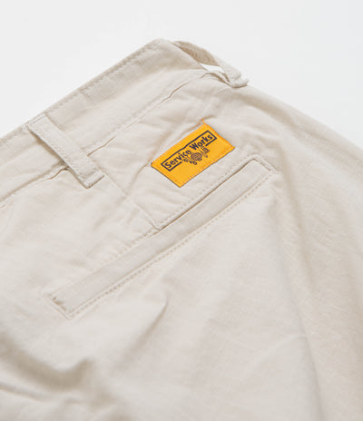 Service Works Ripstop Part Timer Pants in Bone