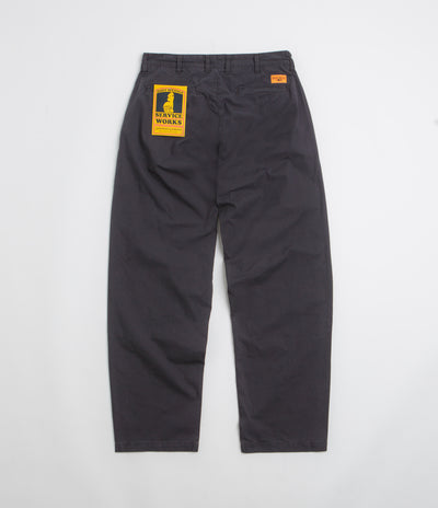 Service Works Ripstop Part Timer Pants in Washed Black