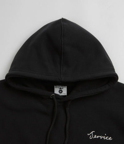 Service Works Script Logo Hoodie in Black