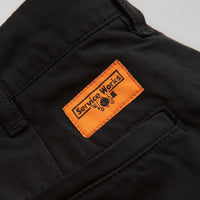 Service Works Twill Part Timer Pants - Black thumbnail