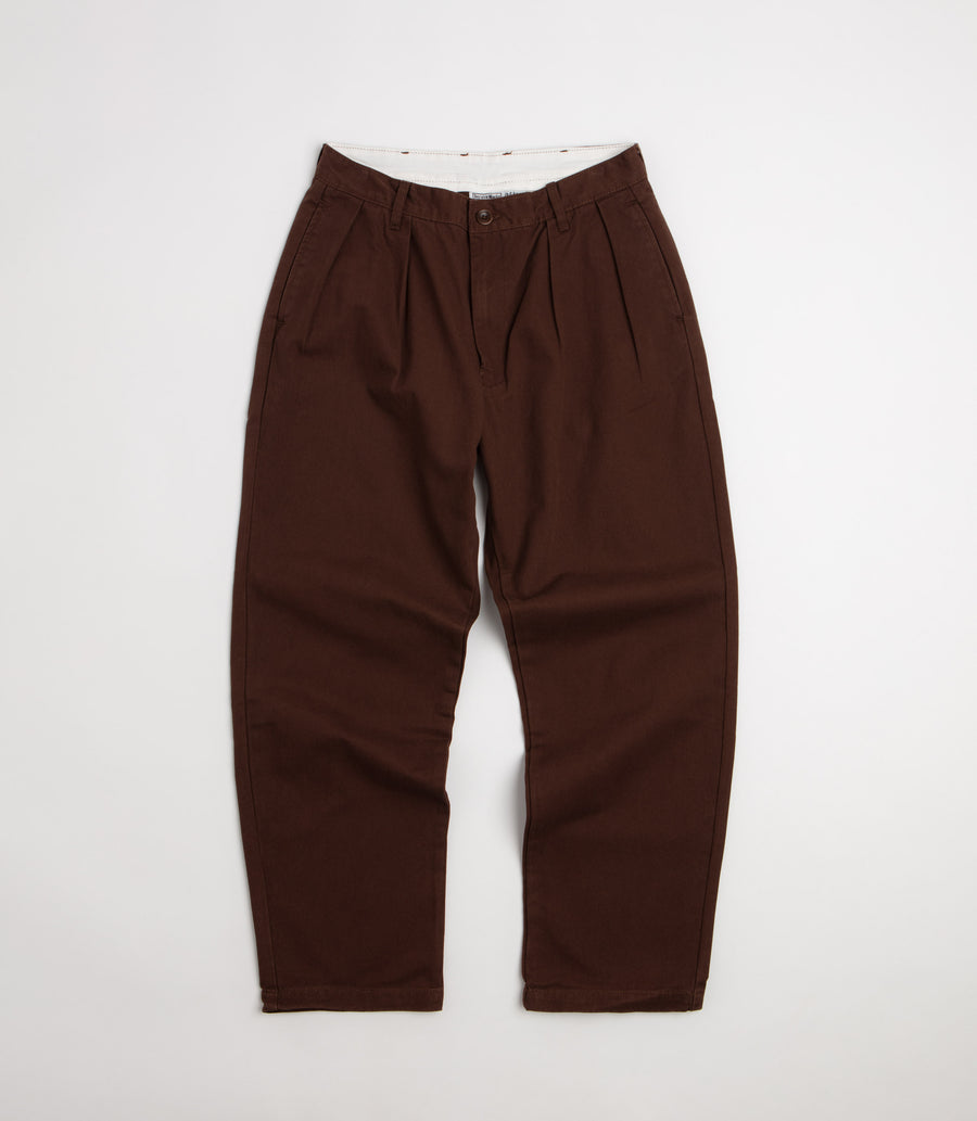 Service Works Twill Part Timer Pants - Brown