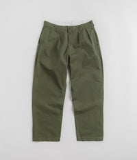 Service Works Twill Part Timer Pants in Olive