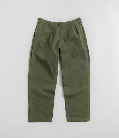 Service Works Twill Part Timer Pants in Olive