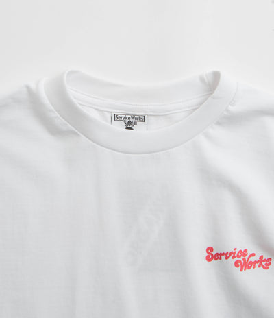 Service Works Work + Pleasure T-Shirt in White