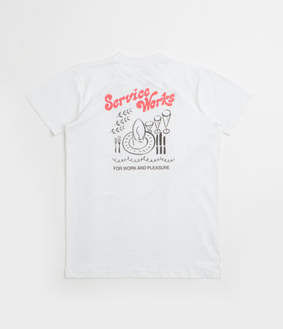 Service Works Work + Pleasure T-Shirt in White