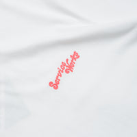 Service Works Work + Pleasure T-Shirt in White thumbnail