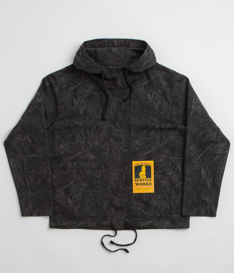 Service Works Xerox Camo Market Smock Jacket in Mono