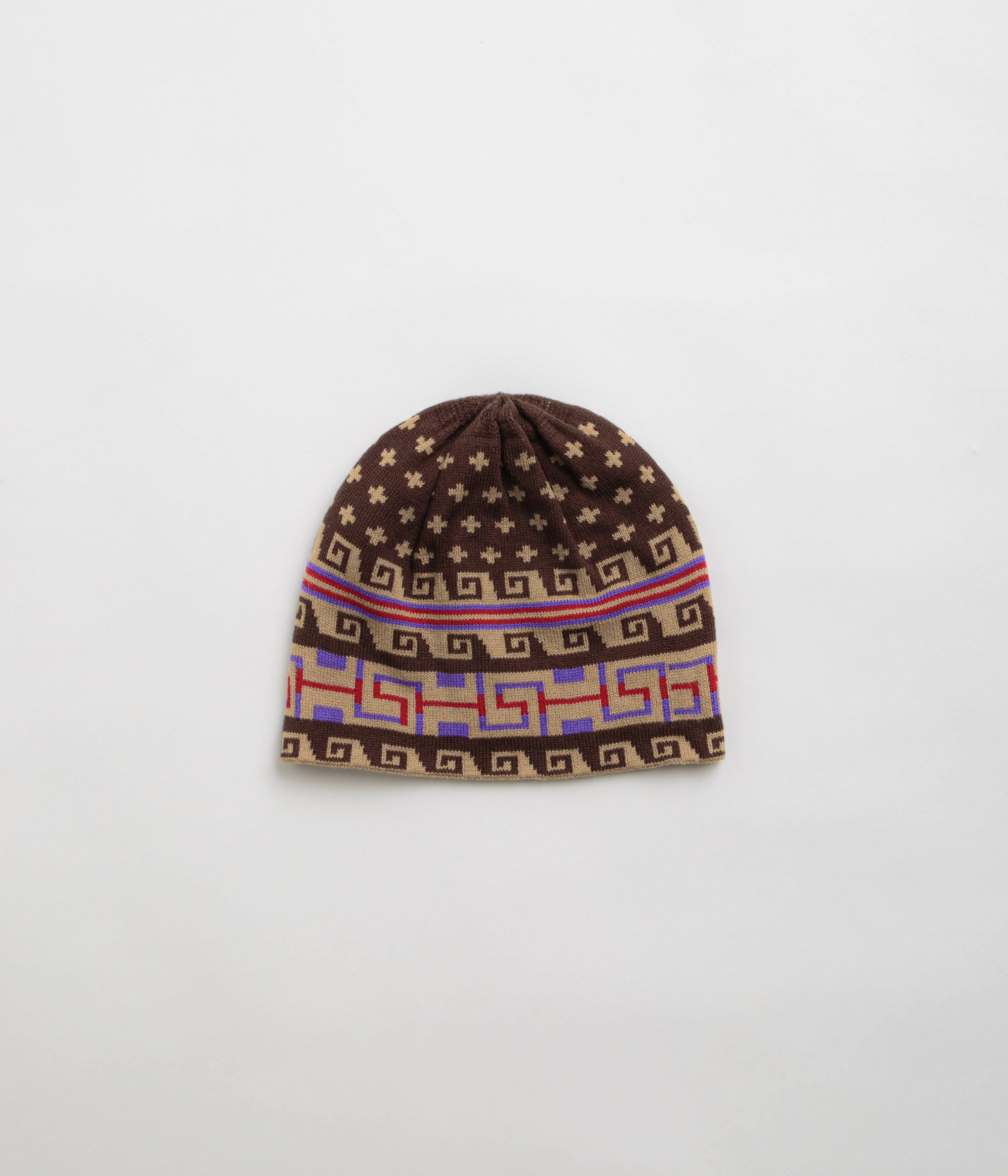 Sexhippies Spring Weight Beanie - Brown / Tan