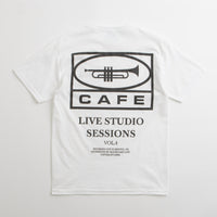 Skateboard Cafe 45 T-Shirt - White / Black thumbnail