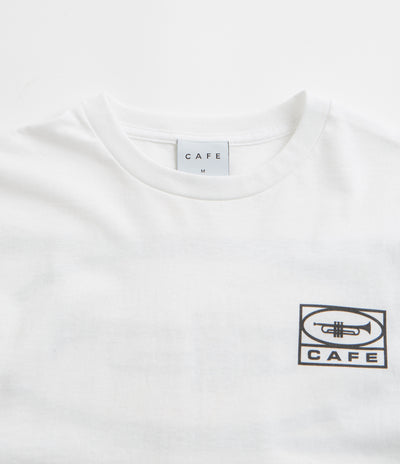 Skateboard Cafe 45 T-Shirt - White / Black