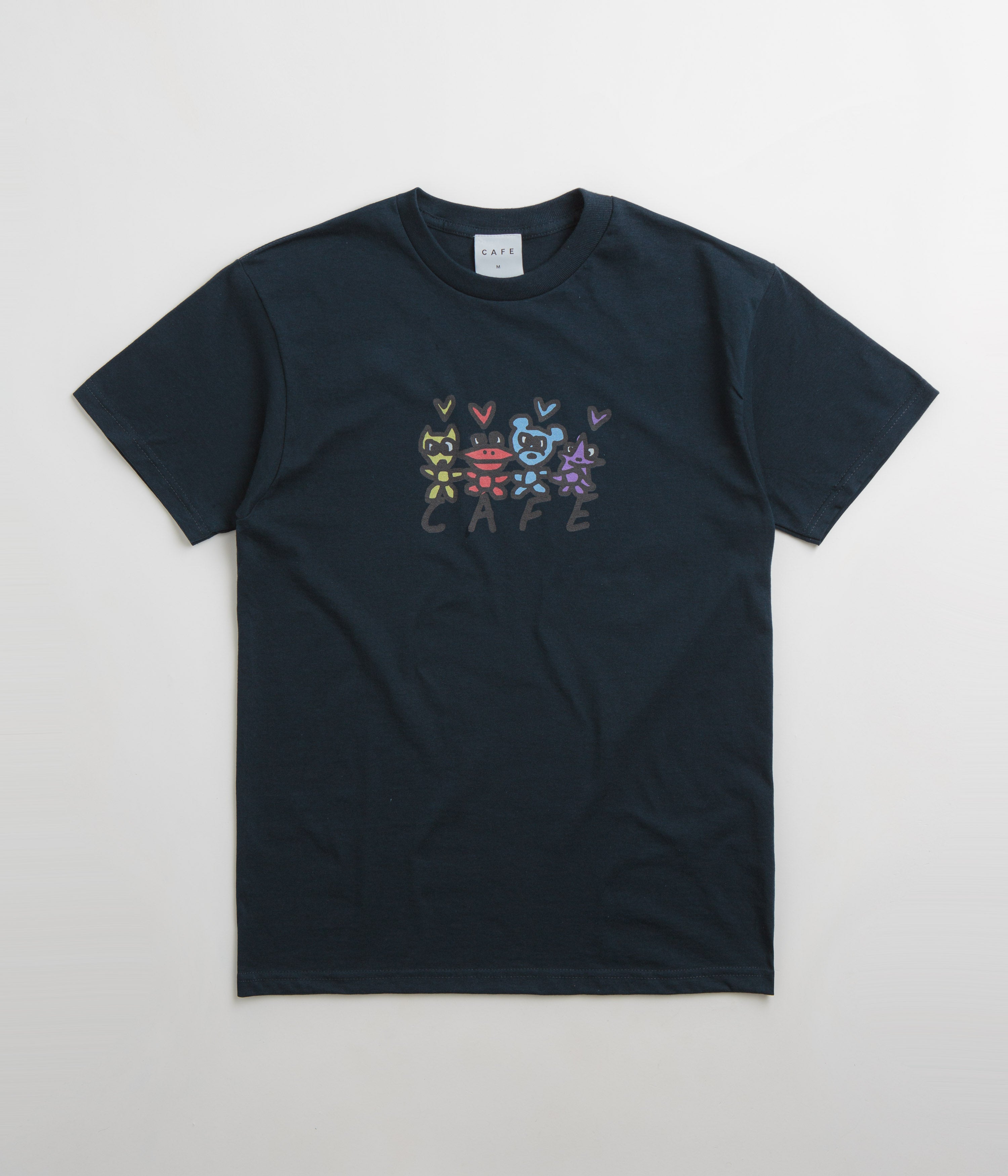 Skateboard Cafe Pals T-Shirt - Slate