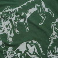 Skateboard Cafe Pooch T-Shirt - Forest Green thumbnail