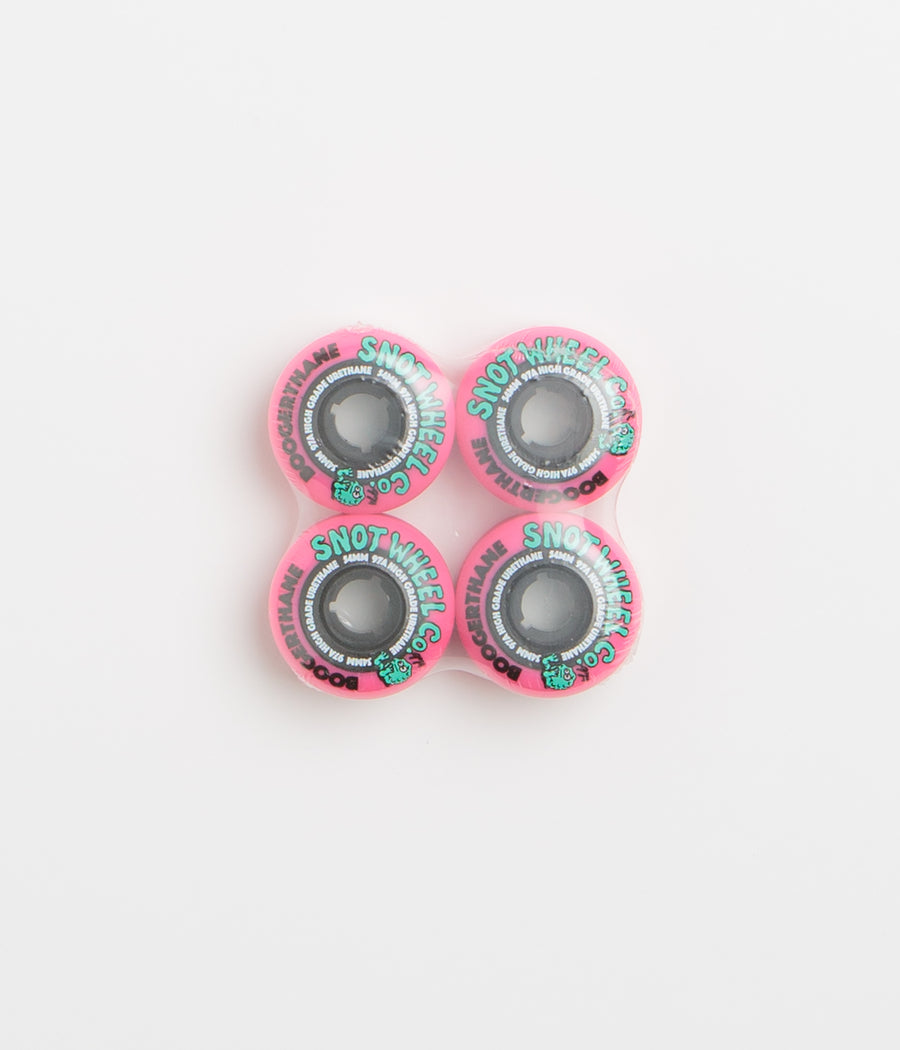Snot Boogerthane 97A Wheels in Pink and Black and 54mm