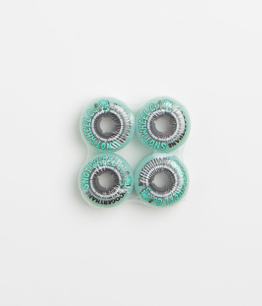 Snot Boogerthane 99A Wheels in Teal and Black and 58mm
