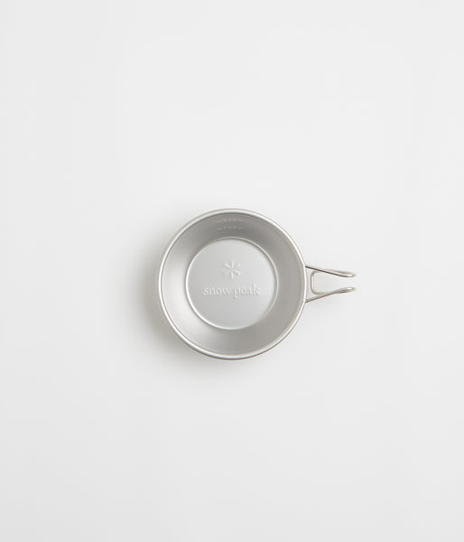 Snow Peak Backpackers 310ml Cup - Stainless Steel | flatspot