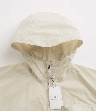 Snow Peak C/N Parka in Ivory