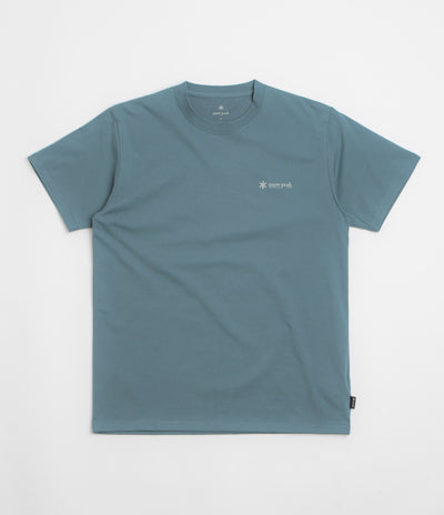 Snow Peak Chest Logo T-Shirt in Blue