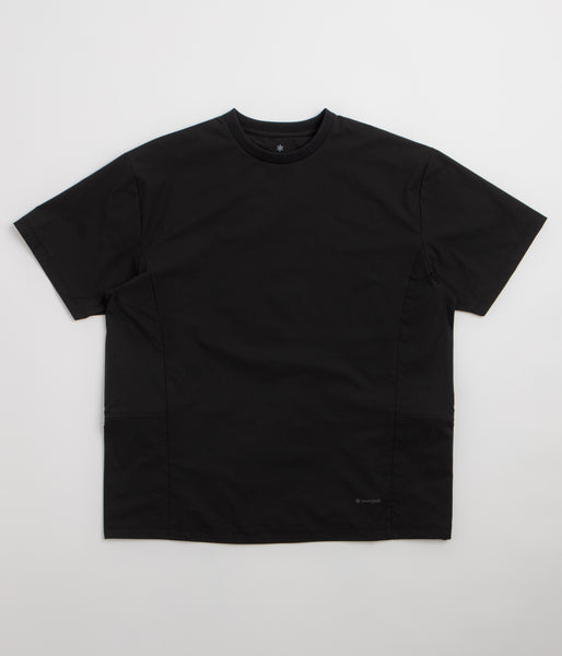 Snow Peak ComfortFlex T-Shirt - Black | flatspot