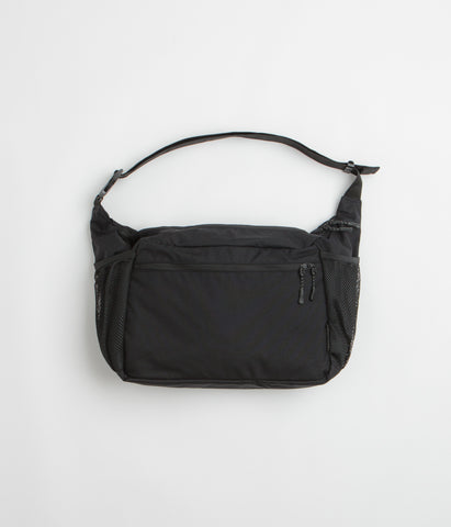 Snow Peak Everyday Use Middle Shoulder Bag - Black | flatspot
