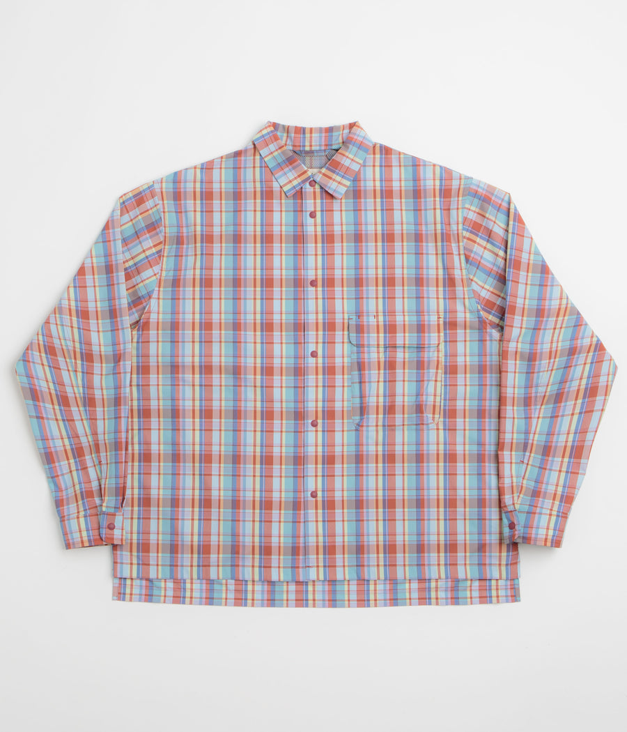 Snow Peak Fade Check Breezy Shirt - Red