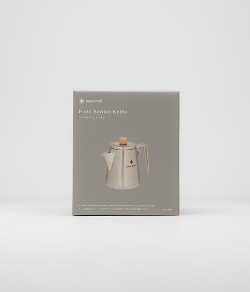 Snow Peak Field Barista Kettle - Stainless Steel | flatspot
