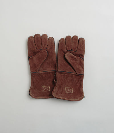 Snow Peak Fireside Gloves in Brown