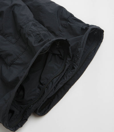 Snow Peak Garment Dyed Convertible Pants in Black