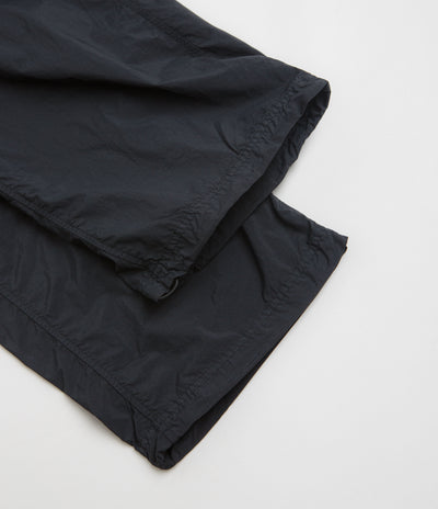 Snow Peak Garment Dyed Convertible Pants in Black