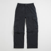 Snow Peak Garment Dyed Convertible Pants in Black thumbnail