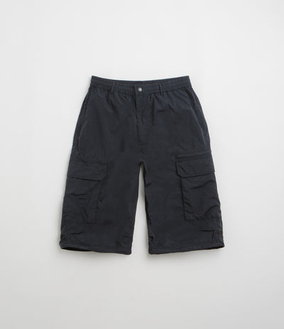 Snow Peak Garment Dyed Convertible Pants in Black