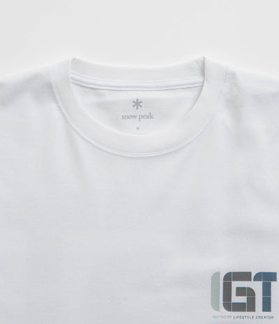 Snow Peak IGT Logo T-Shirt - White