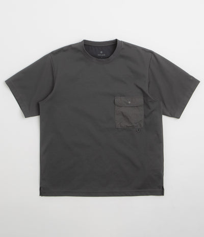 Snow Peak Insect Shield T-Shirt in Charcoal
