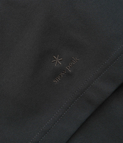 Snow Peak Insect Shield T-Shirt in Charcoal