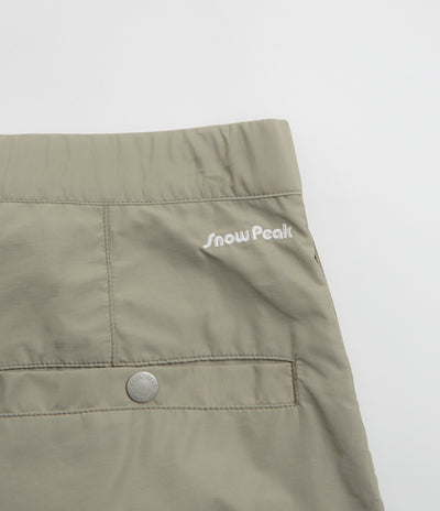 Snow Peak Light Mountain Cloth Pants in Beige