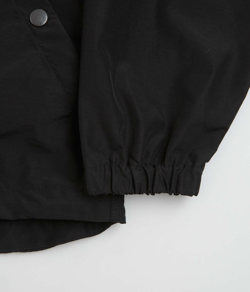 Snow Peak Light Mountain Cloth Zip Up Parka - Black | flatspot