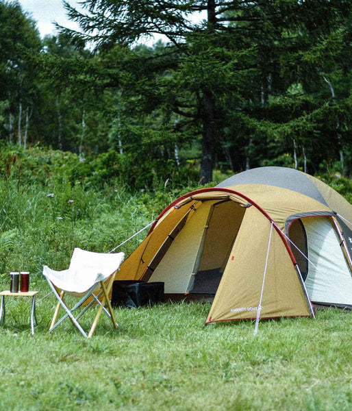 Snow Peak Medium Amenity Dome Tent - Brown