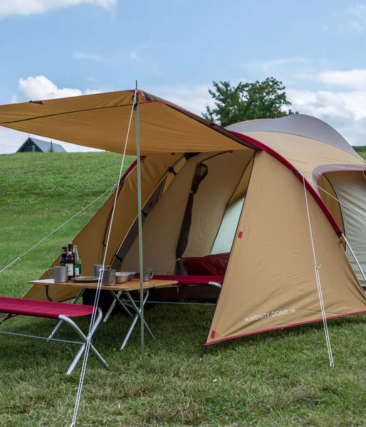 Snow Peak Medium Amenity Dome Tent - Brown | flatspot