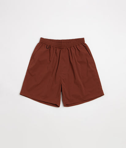 ア*ン様 ENNOY NYLON EASY SHORTS Brown Snow Peak NSD Easy Shorts - Brown | flatspot
