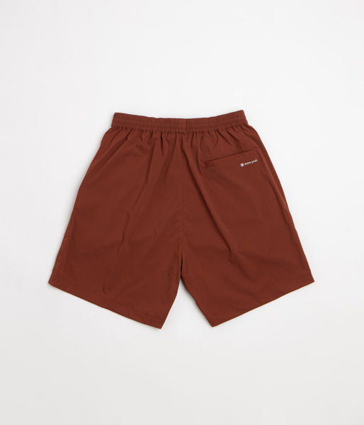 【Ennoy】nylon shorts brown Snow Peak NSD Easy Shorts - Brown | flatspot