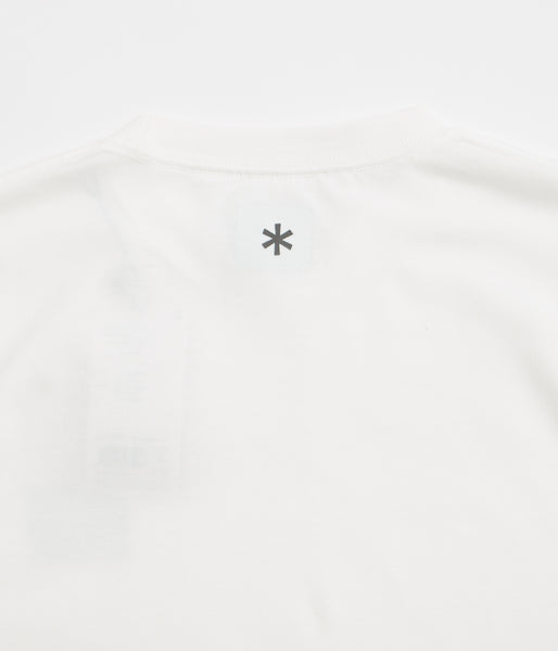 Snow Peak NSD Square Logo T-Shirt - Off White | Flatspot
