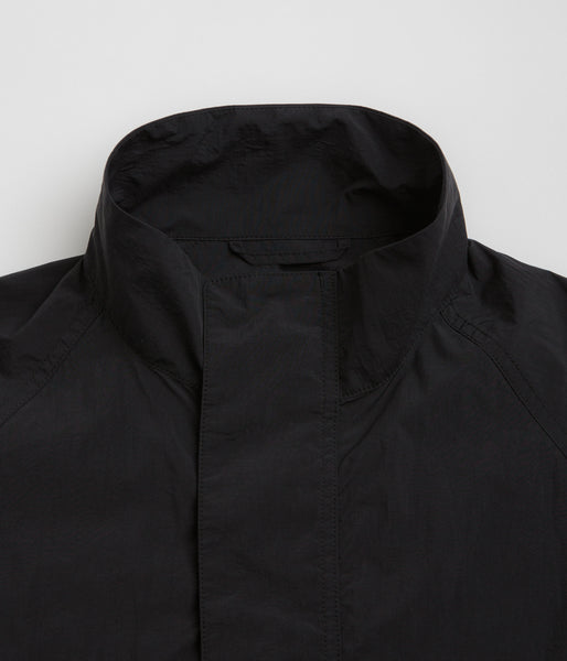 Snow Peak Nylon Tussah Anorak - Black | flatspot