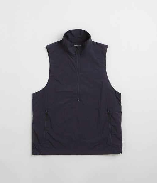 PEAK【M】スノーピーク別注Nylon Tussah VESTブラック SNOWPEAK【M】スノーピーク別注Nylon Tussah VESTブラック
