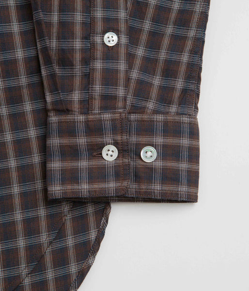 Snow Peak Ombre Check Shirt - Brown | Flatspot