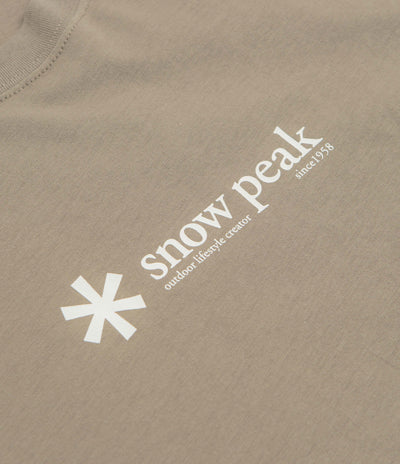 Snow Peak Soft Cotton Logo T-Shirt in Pro