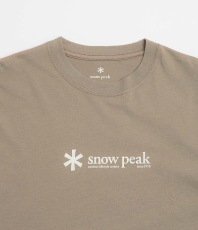Snow Peak Soft Cotton Logo T-Shirt in Pro