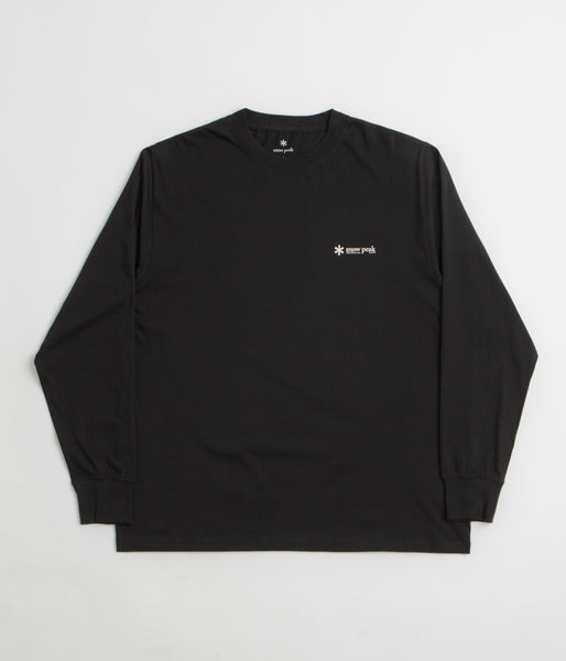 Snow Peak Soft Cotton Relaxed Logo Long Sleeve T-Shirt