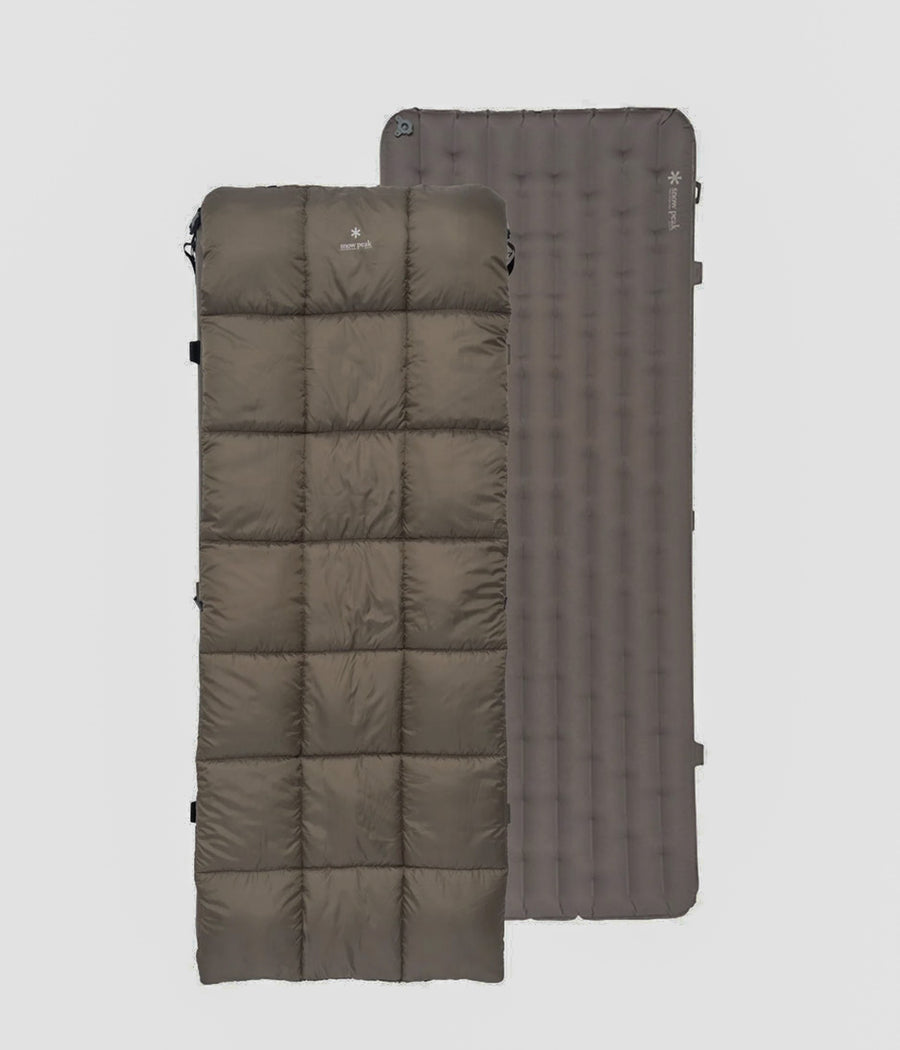 Snow Peak System Ofuton And Wide Mat Plus Set in Grey