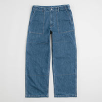 Snow Peak Takibi Denim Pants in Light Blue thumbnail