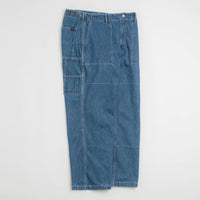 Snow Peak Takibi Denim Pants in Light Blue thumbnail