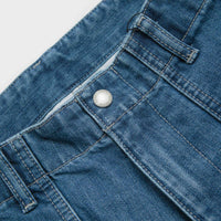 Snow Peak Takibi Denim Pants in Light Blue thumbnail